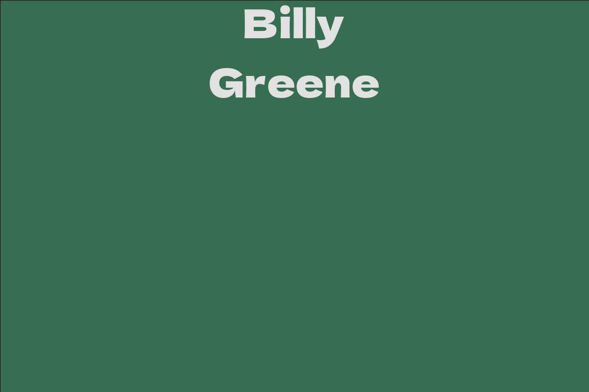 Billy Greene