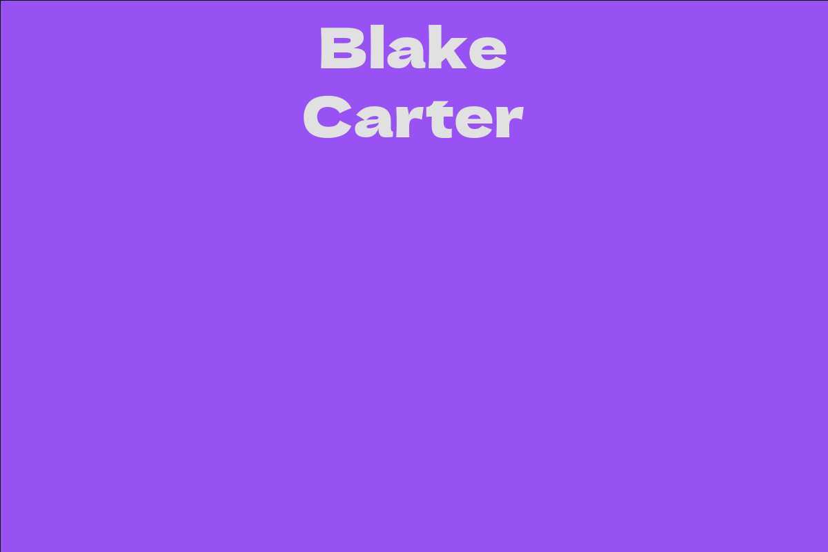 Blake Carter