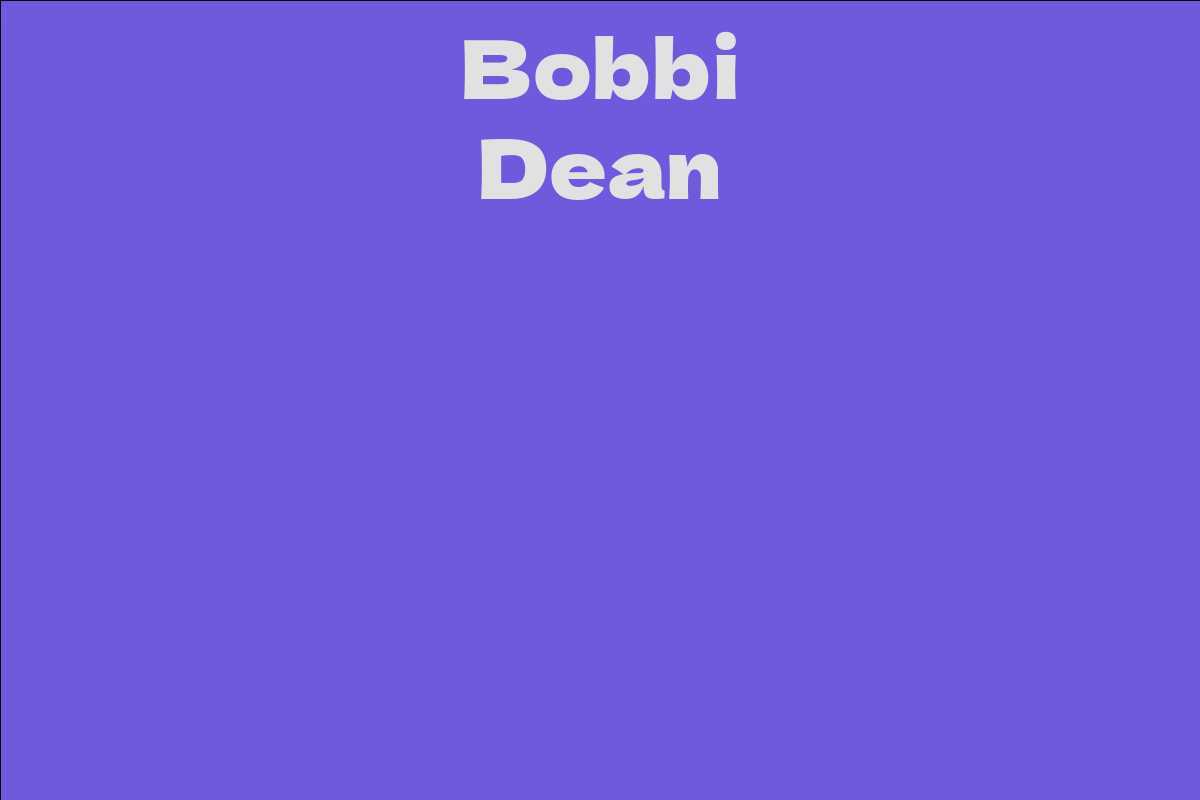Bobbi Dean