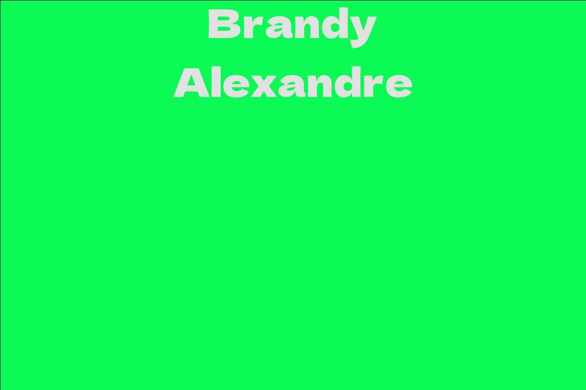 Brandy Alexandre