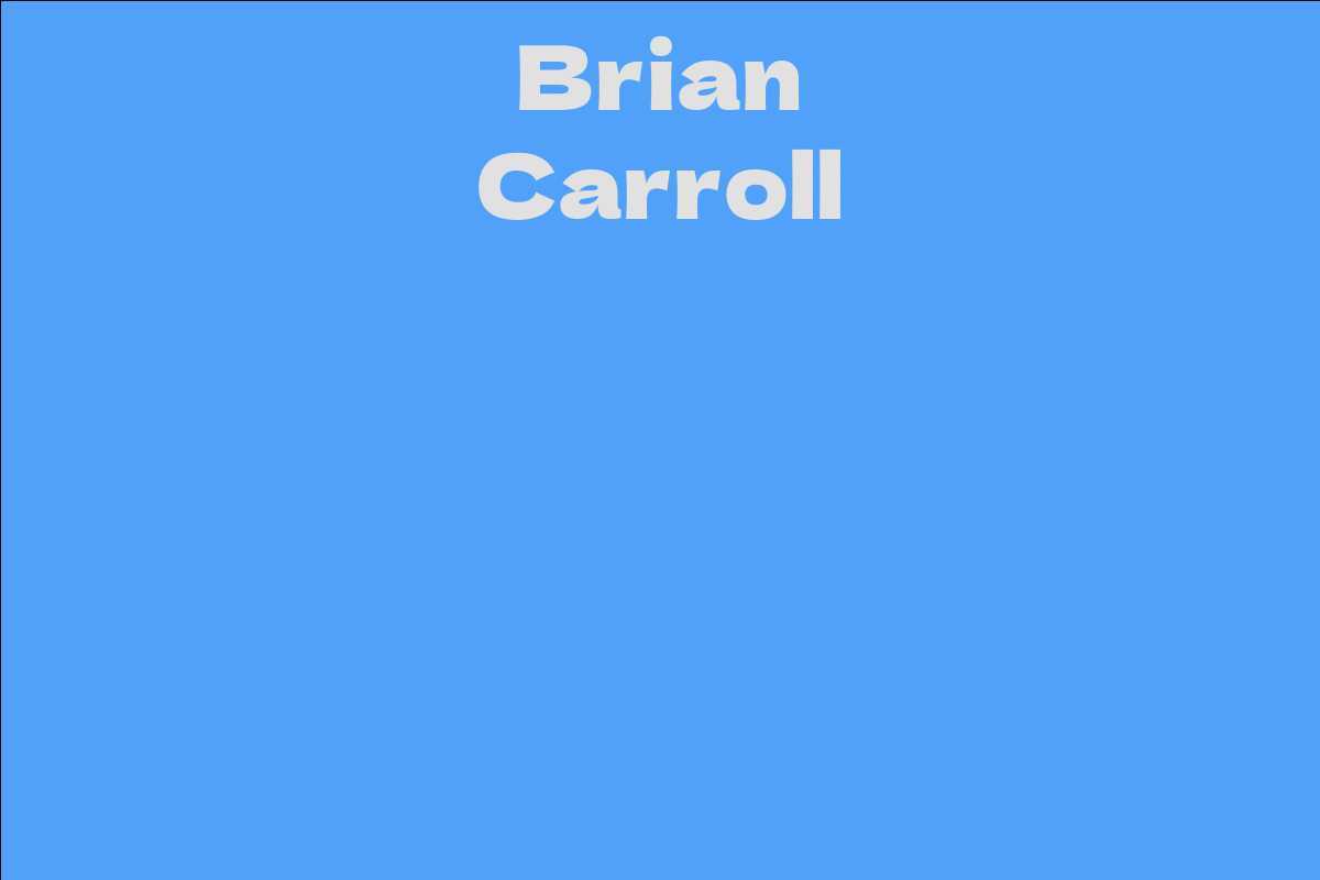 Brian Carroll