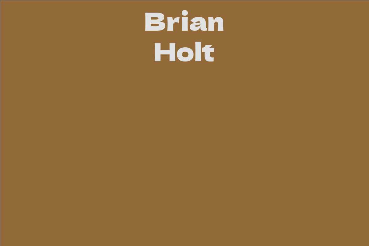 Brian Holt