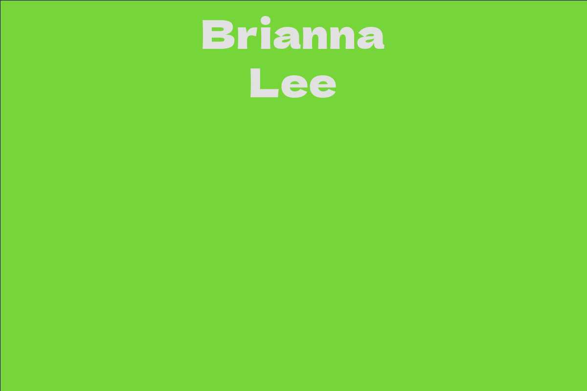 Brianna Lee