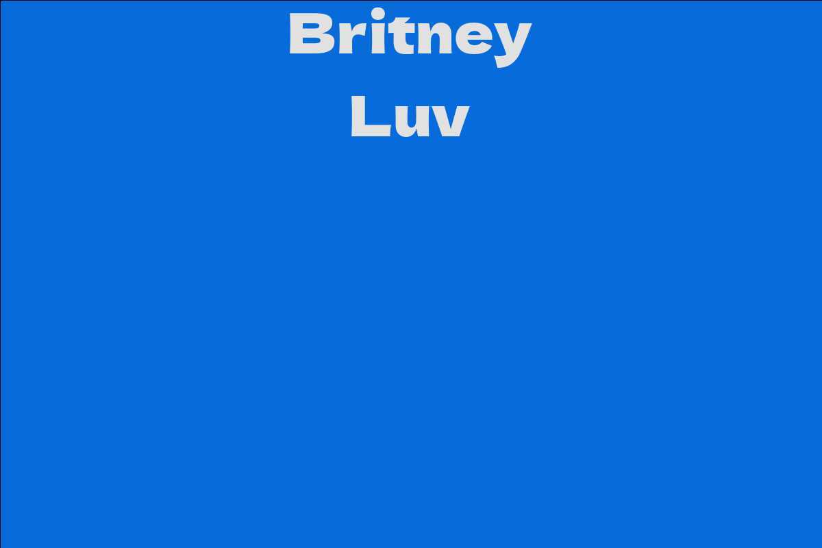 Britney Luv