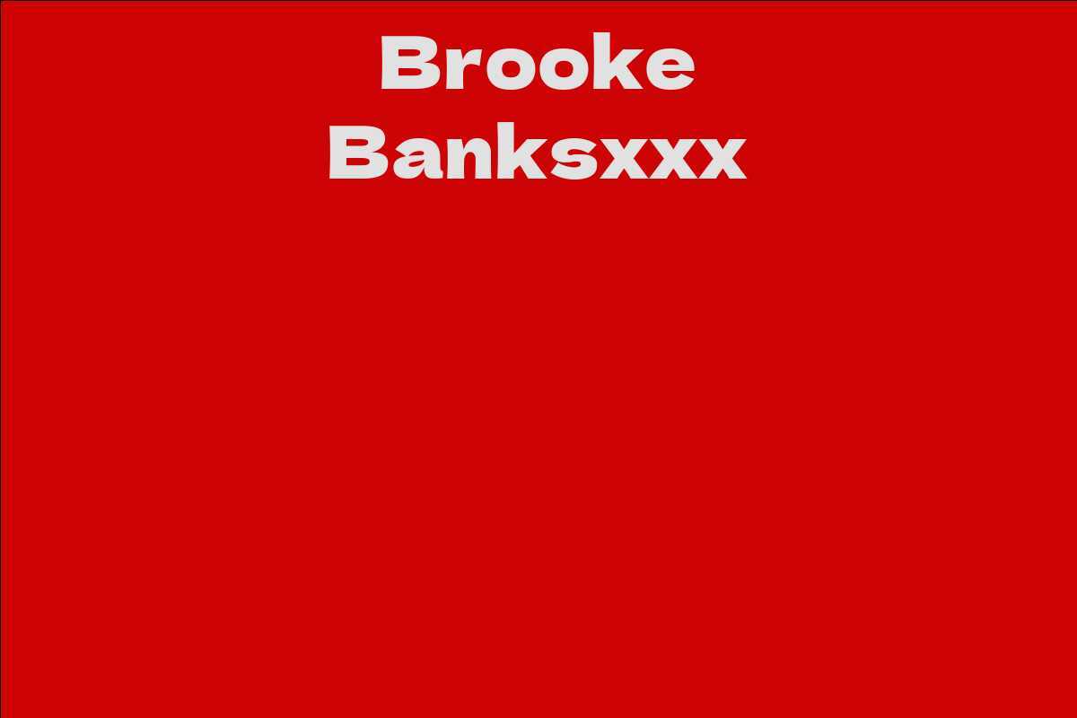 Brooke Banksxxx