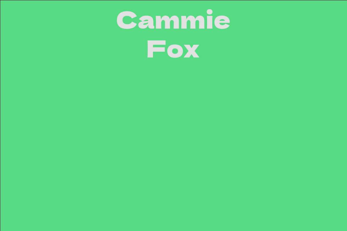 Cammie Fox