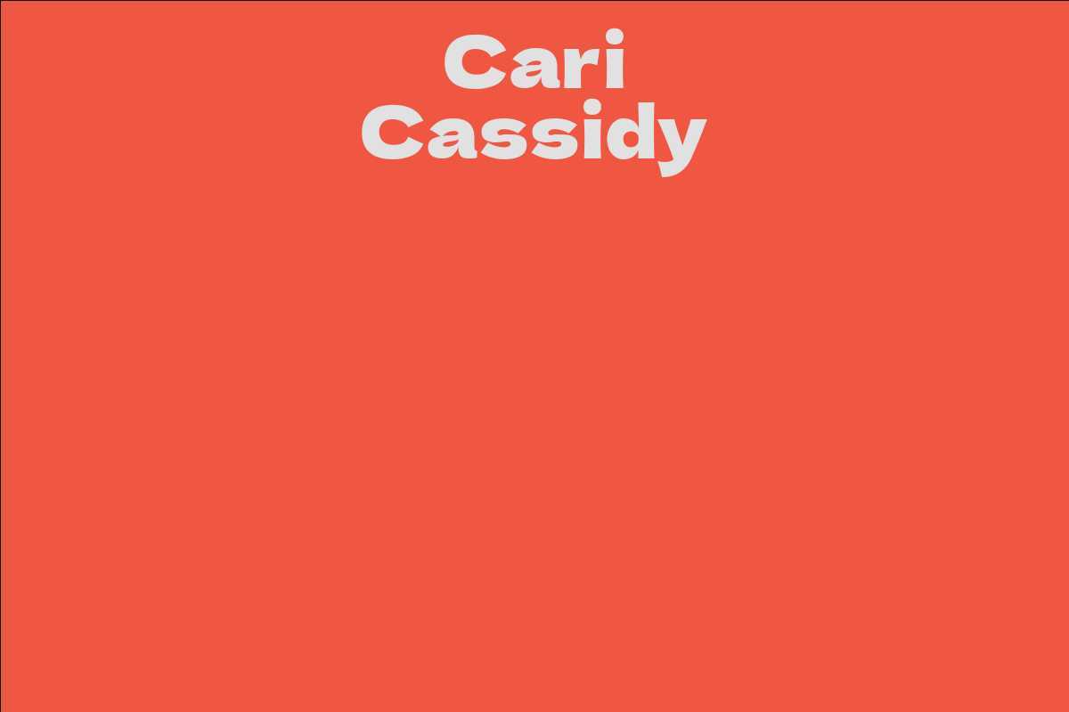 Cari Cassidy