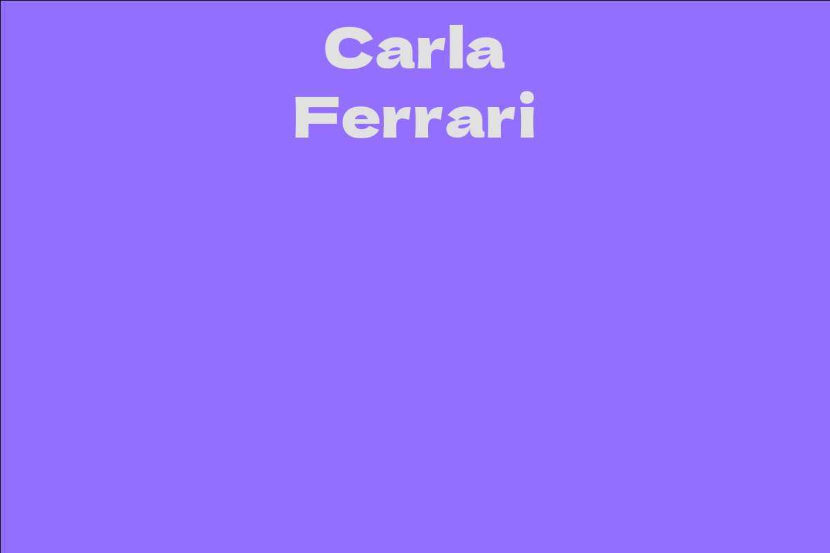 Carla Ferrari