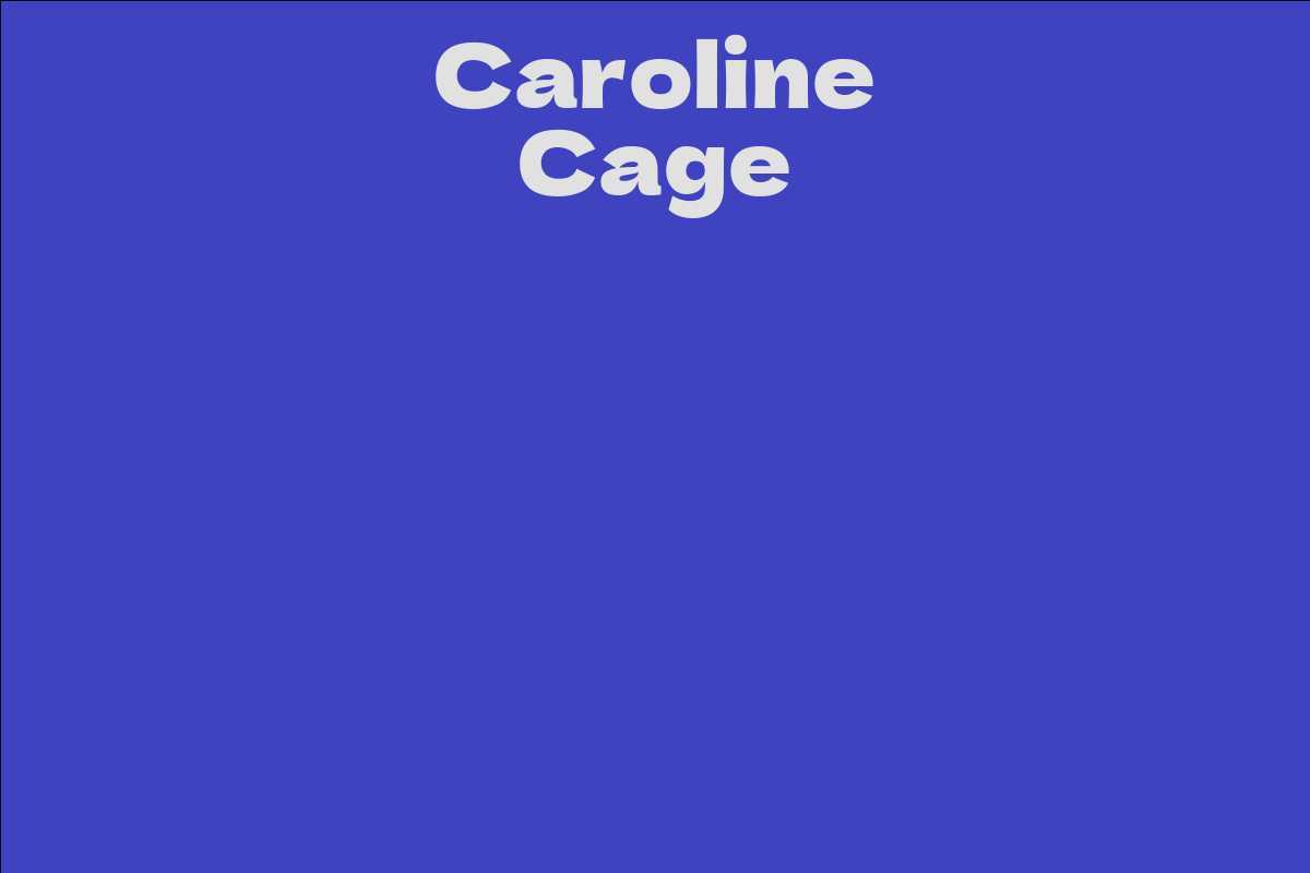 Caroline Cage