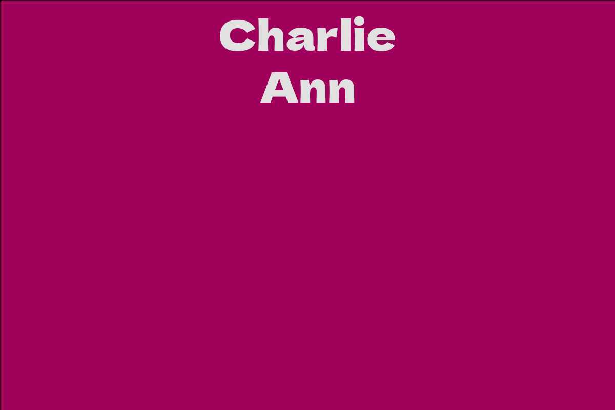Charlie Ann