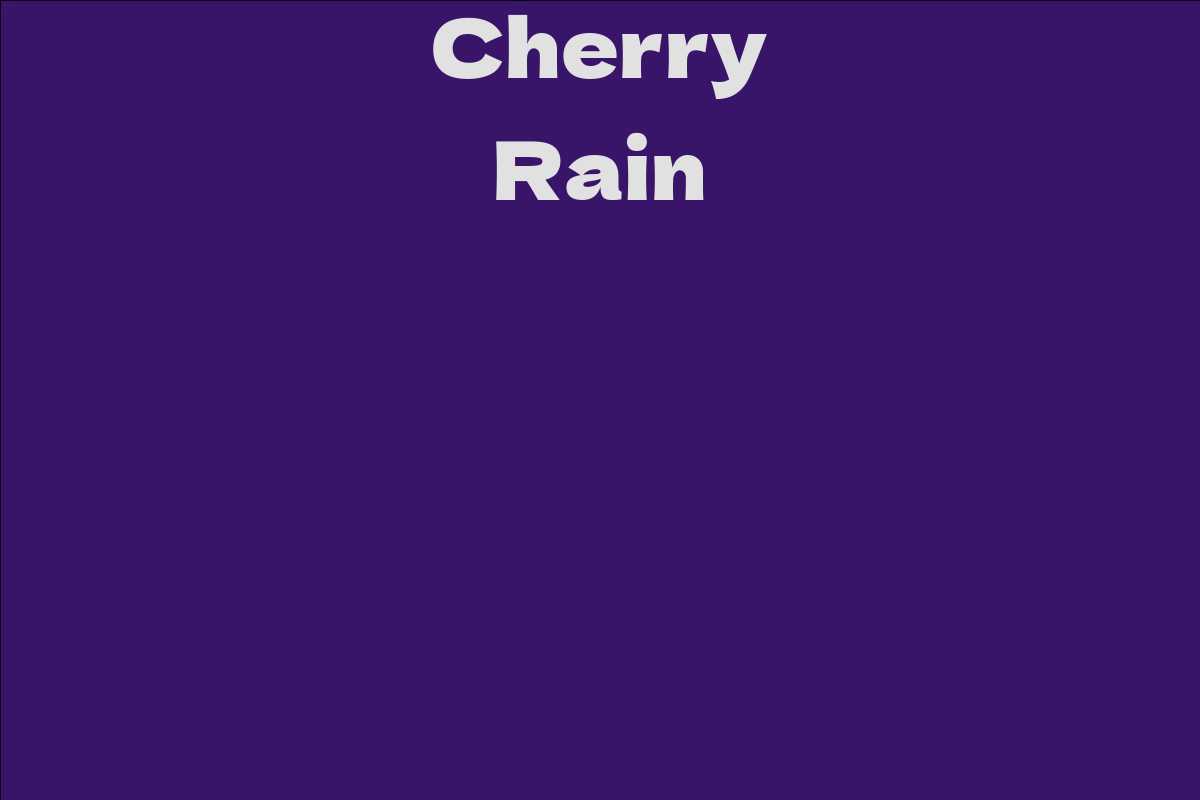 Cherry Rain