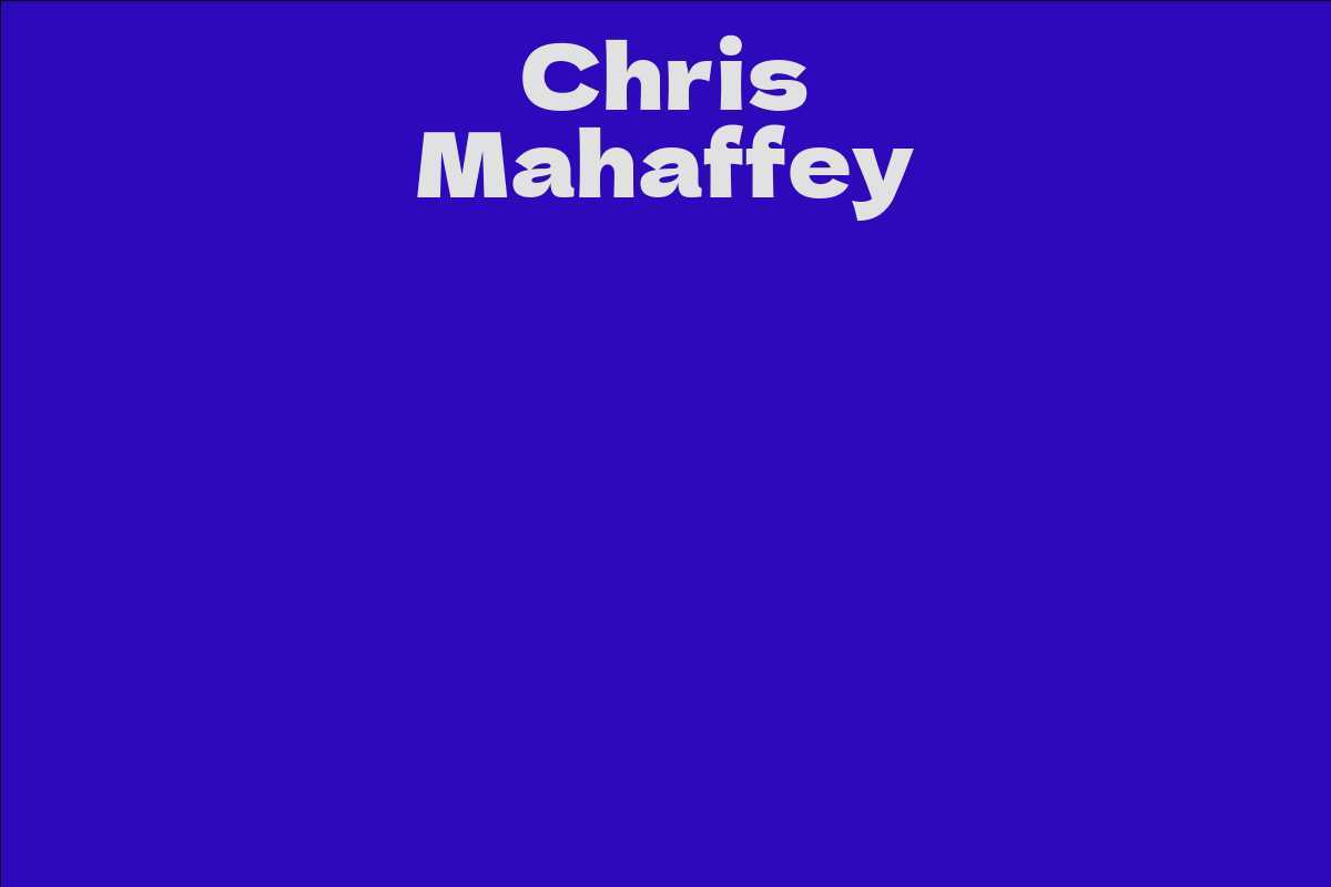 Chris Mahaffey