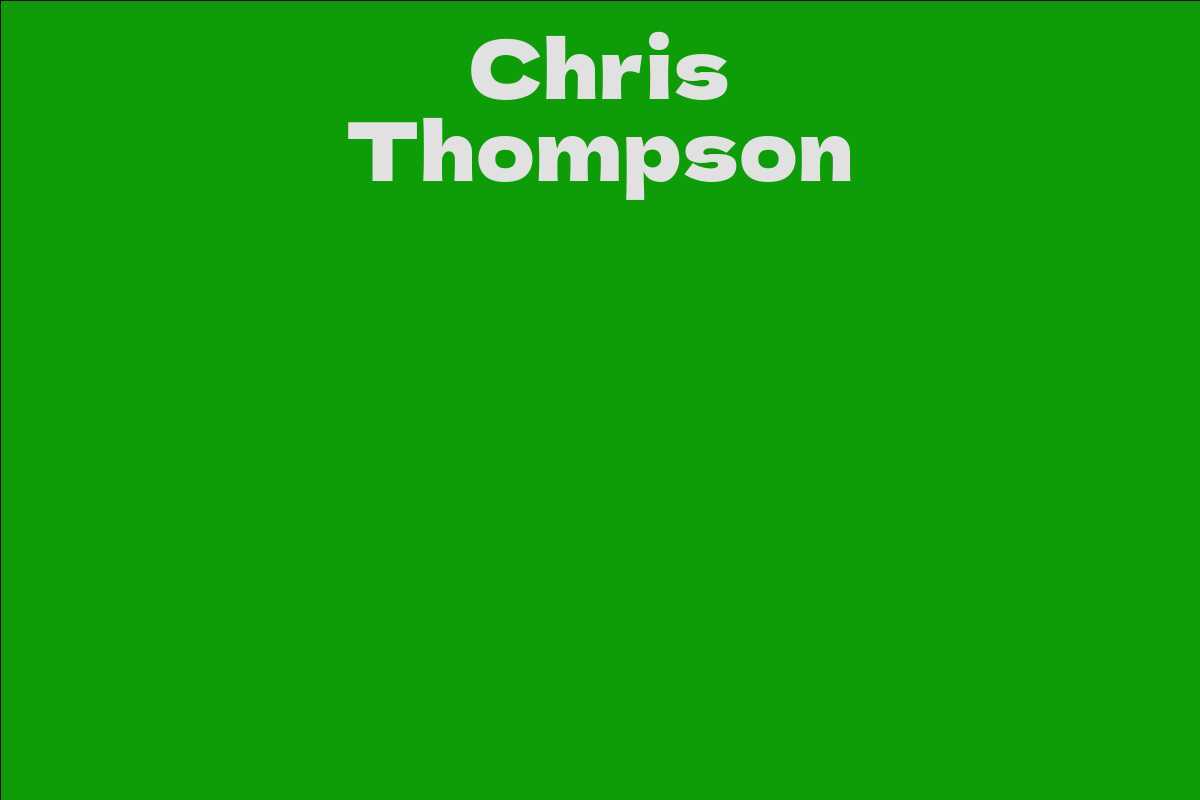 Chris Thompson