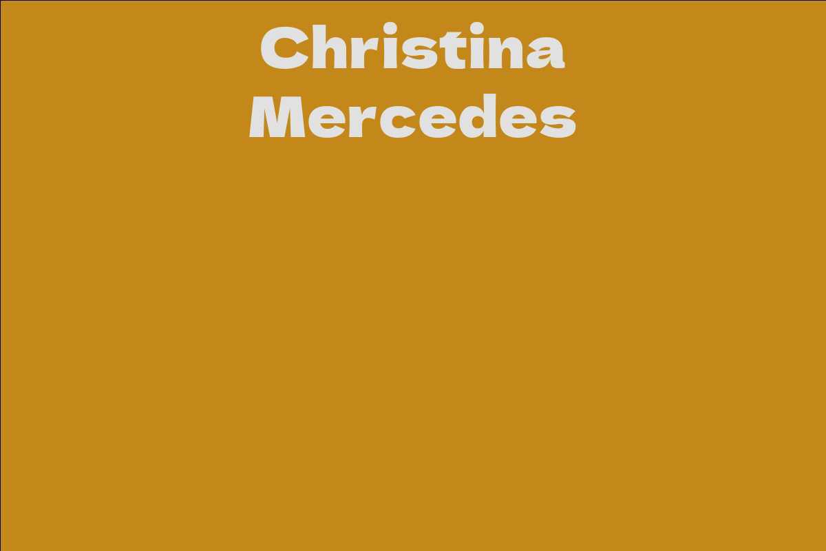 Christina Mercedes