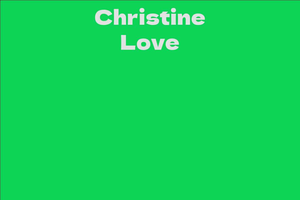 Christine Love