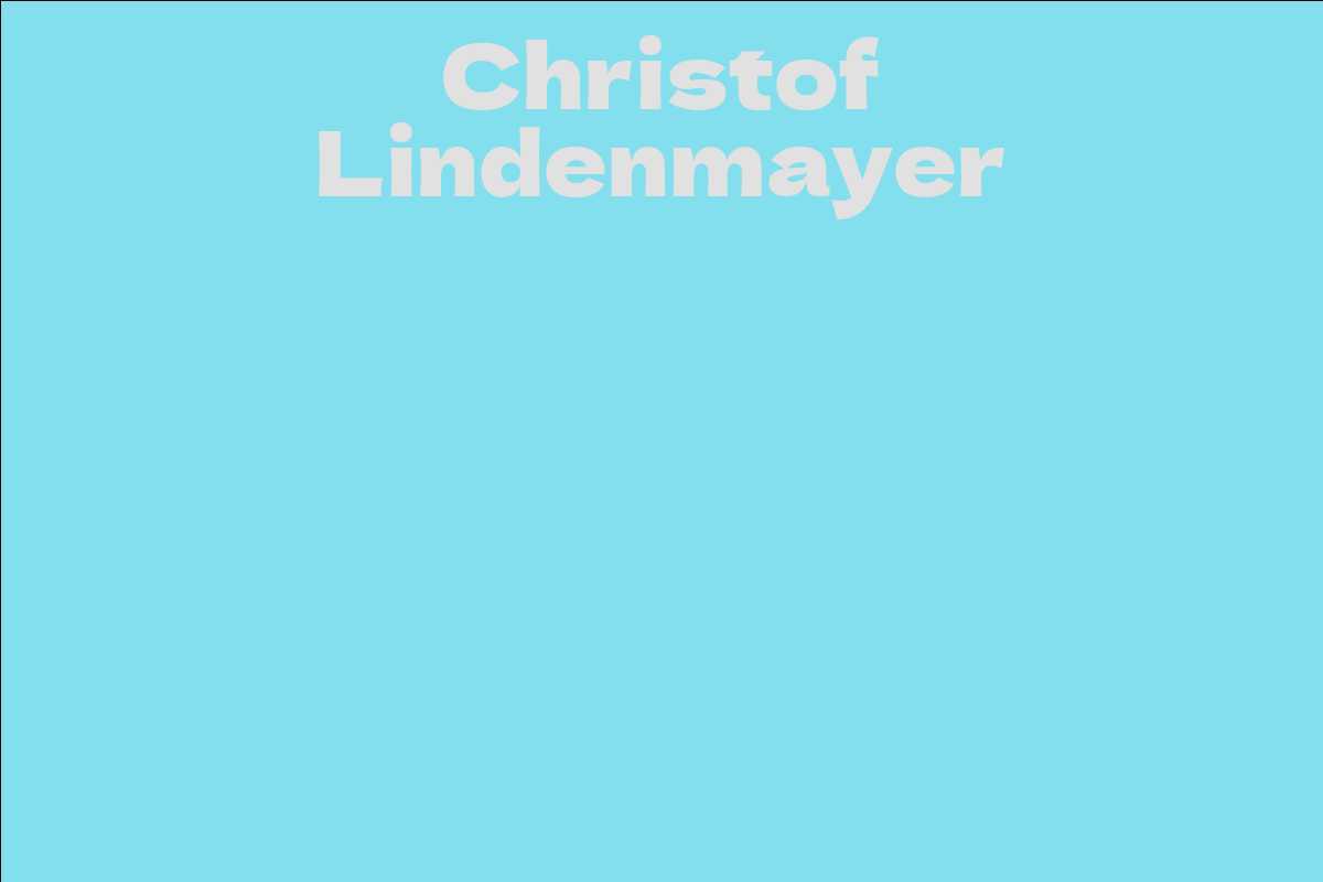 Christof Lindenmayer