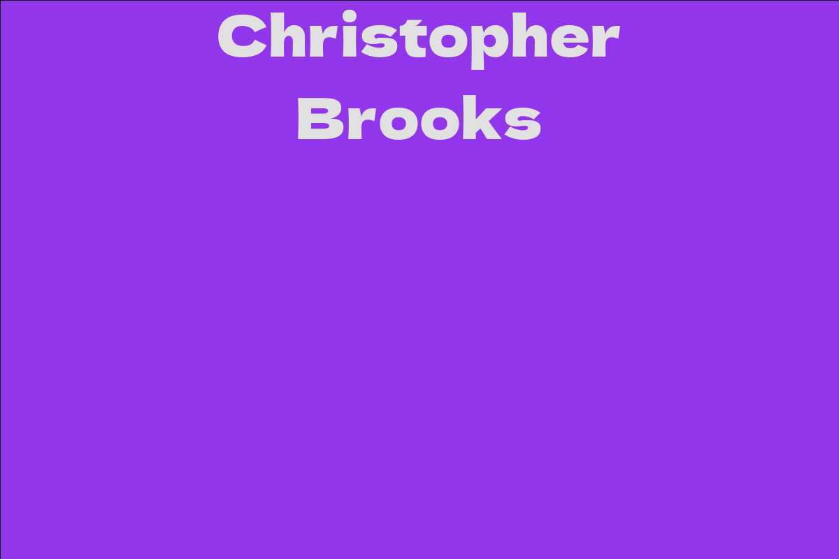 Christopher Brooks