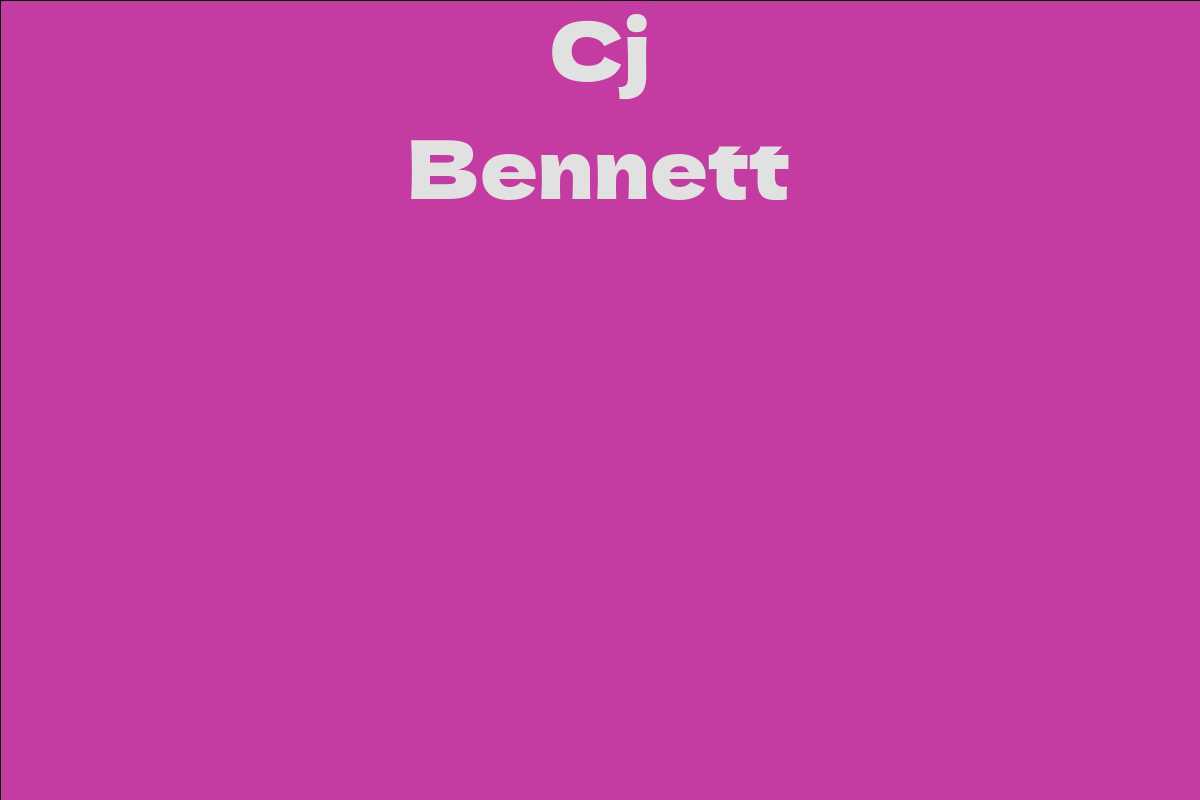 Cj Bennett