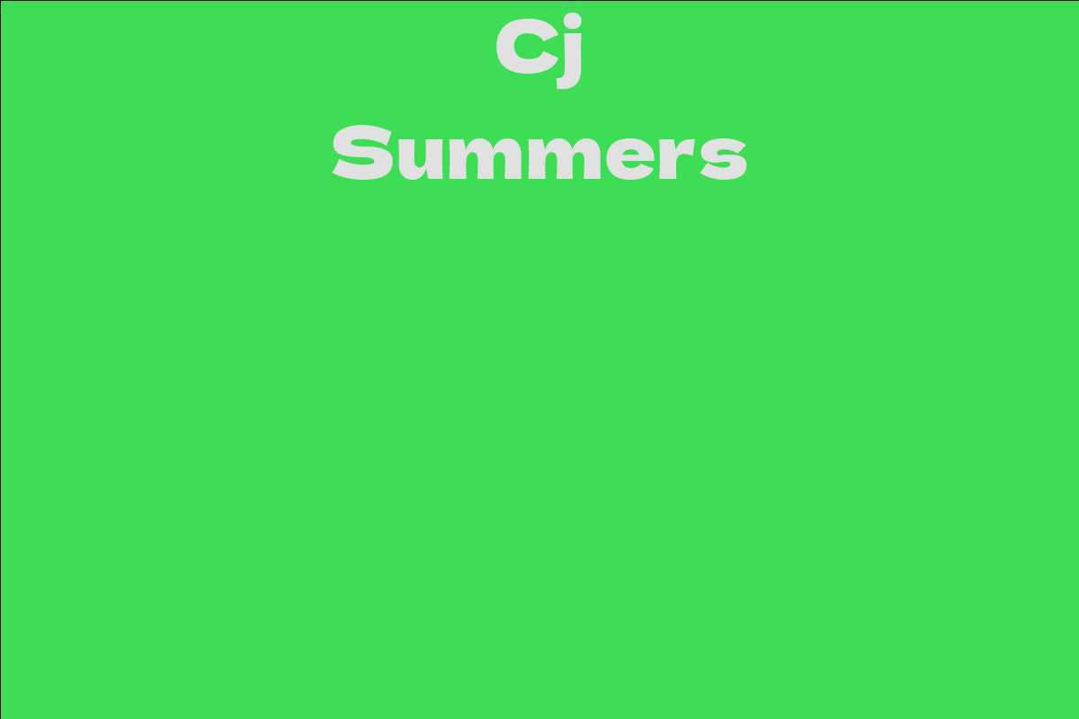 Cj Summers