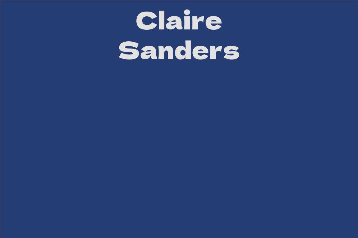 Claire Sanders