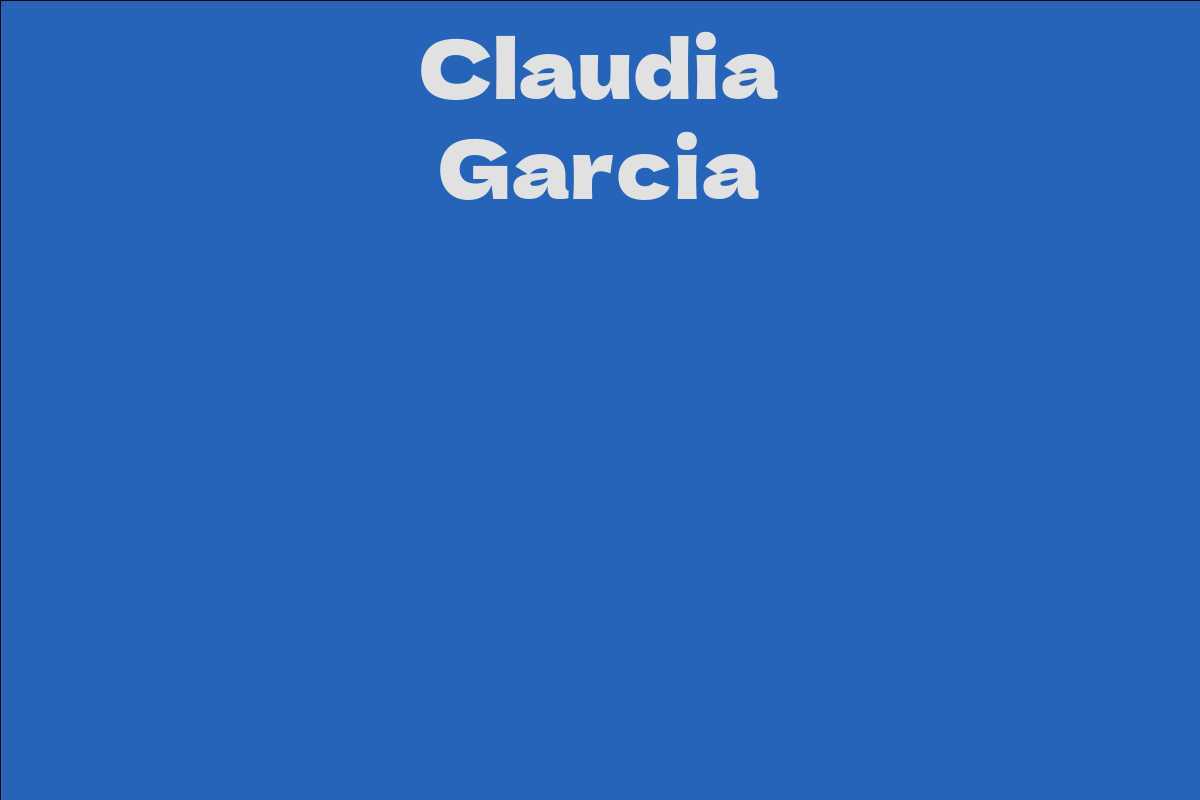 Claudia Garcia