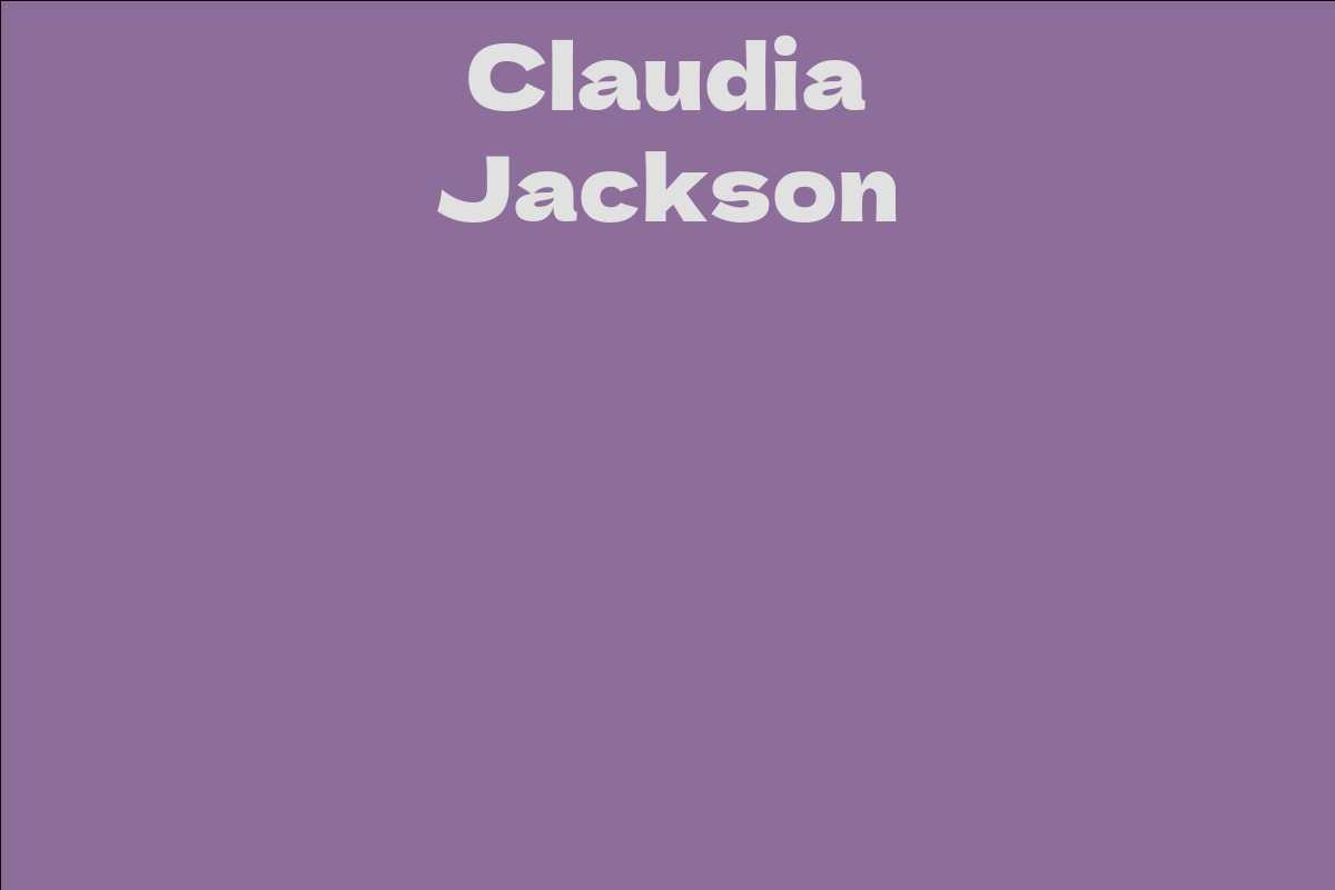 Claudia Jackson