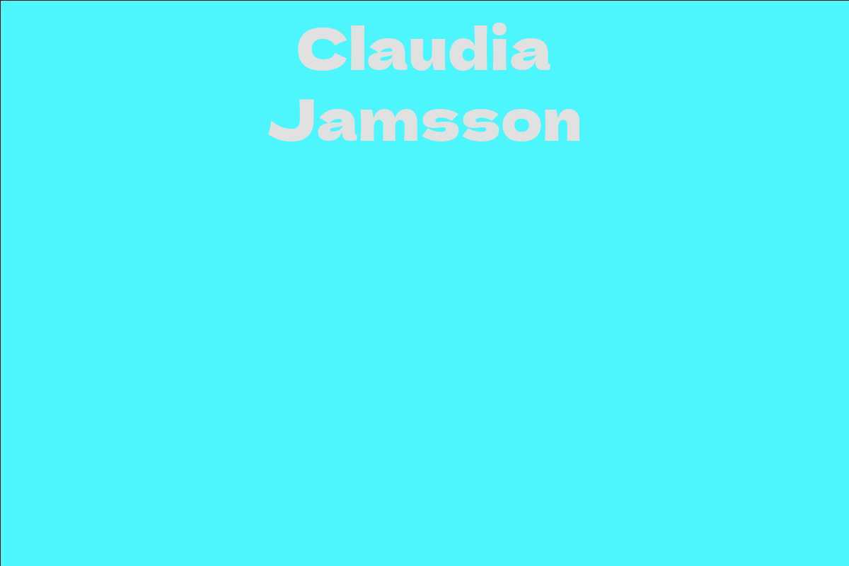 Claudia Jamsson