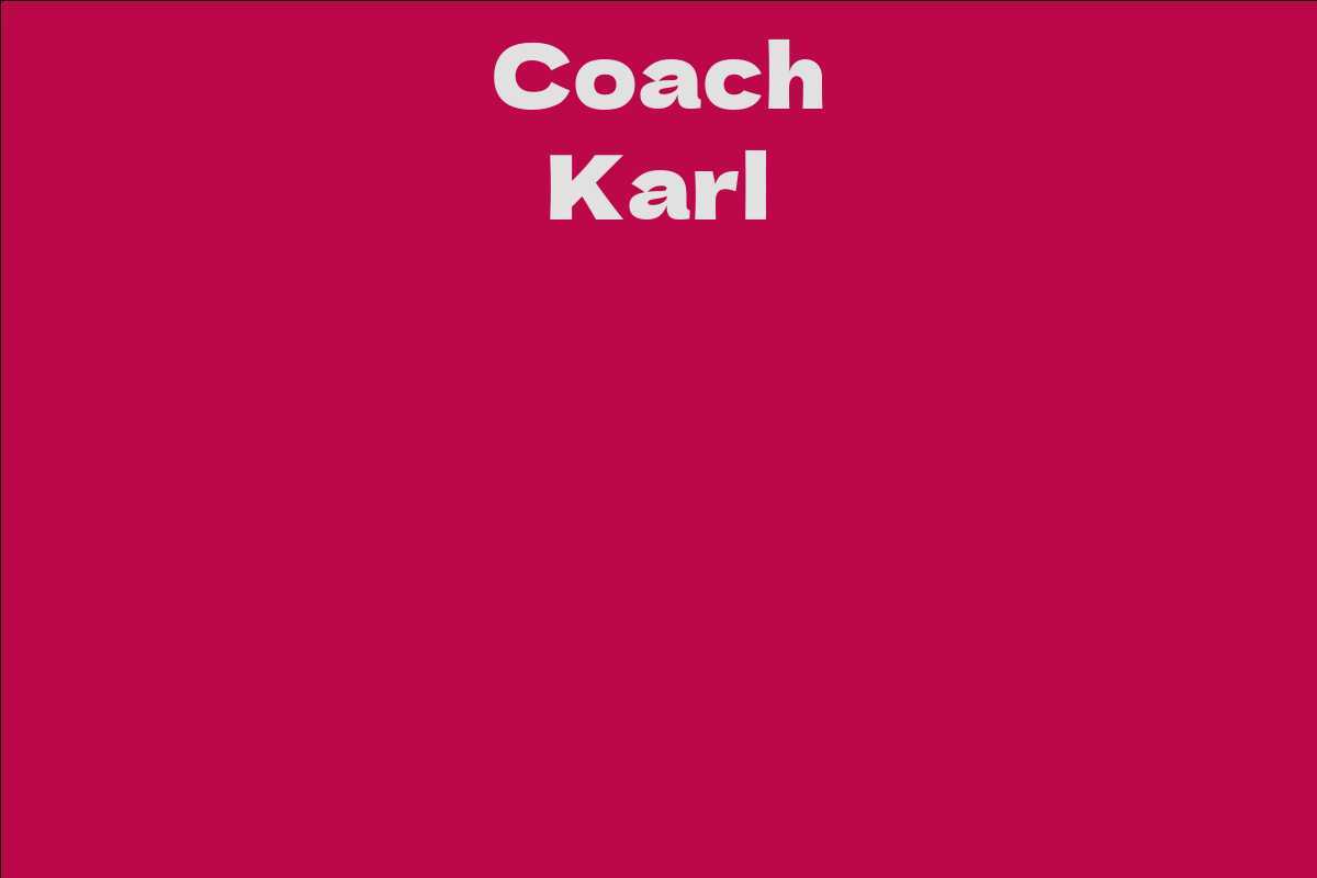 Coach Karl