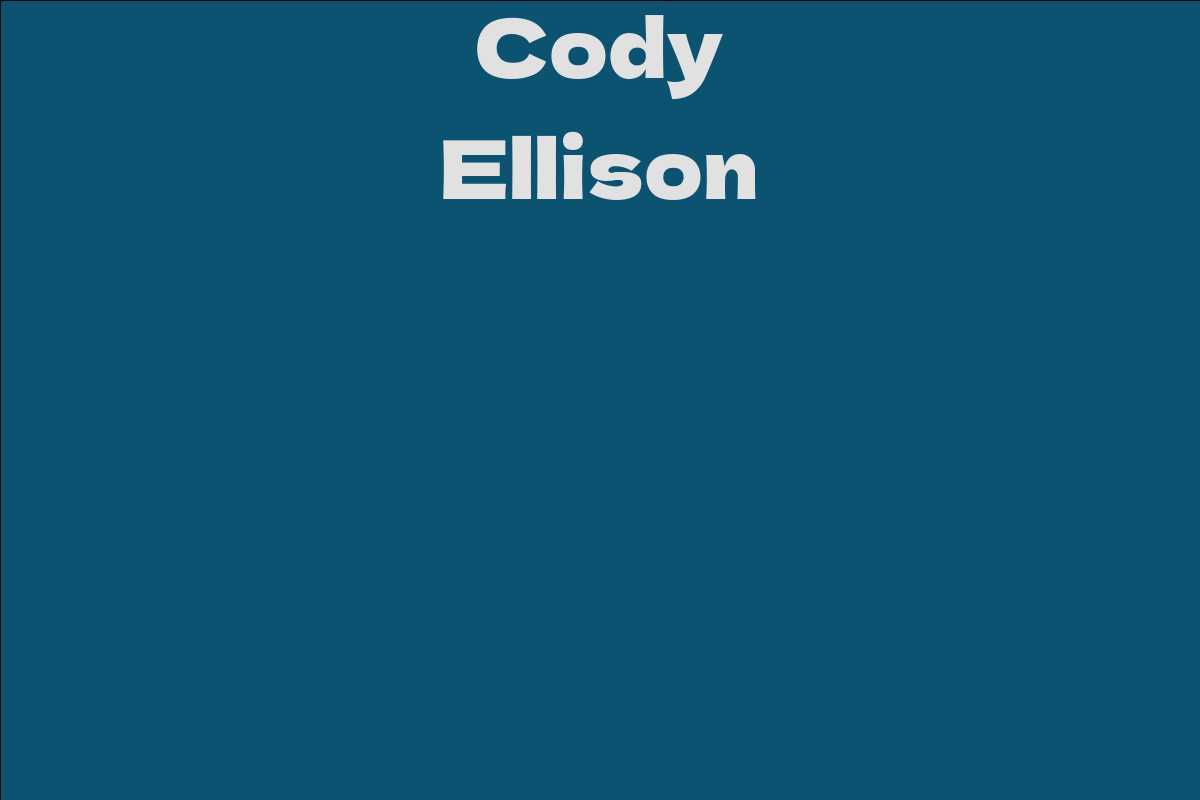 Cody Ellison