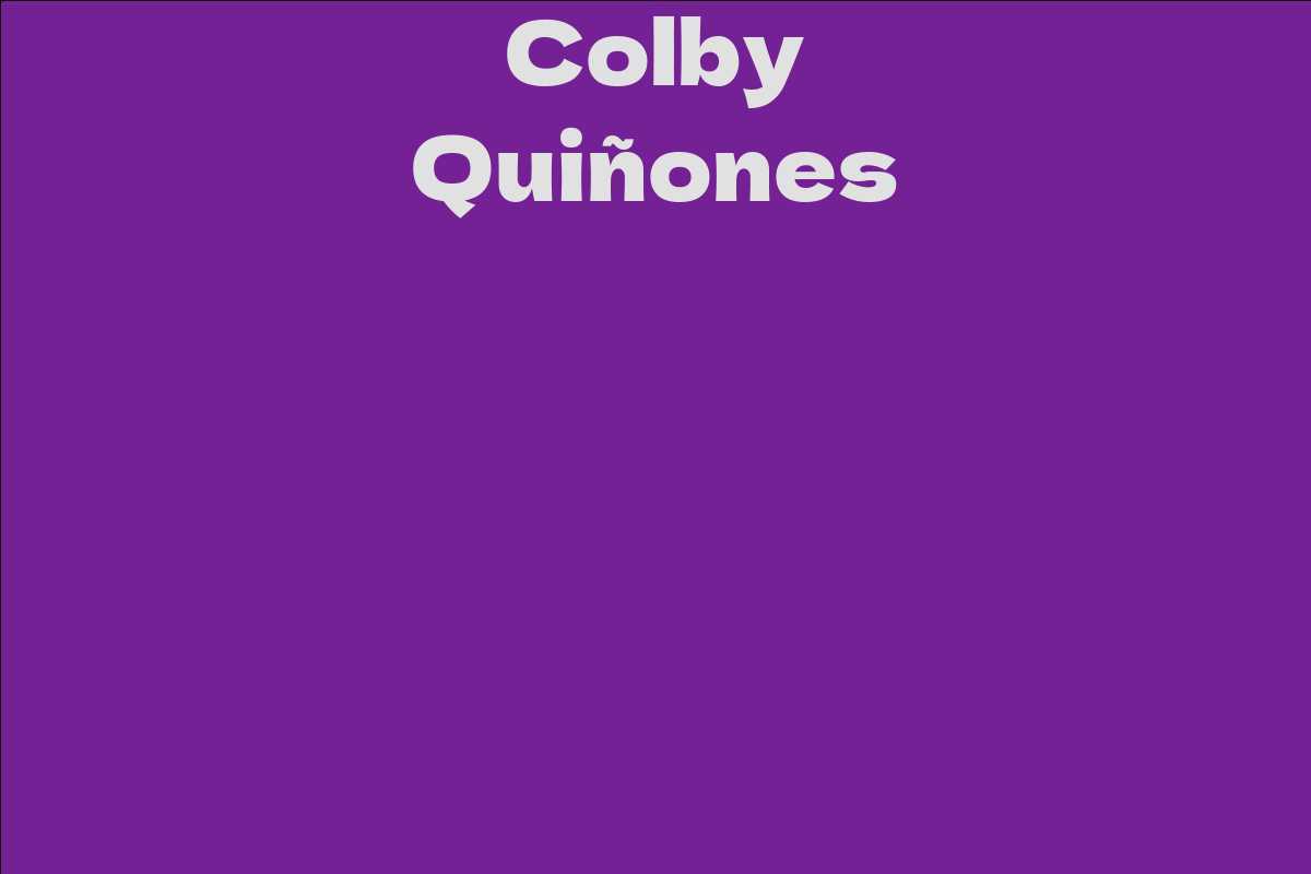 Colby Quiñones