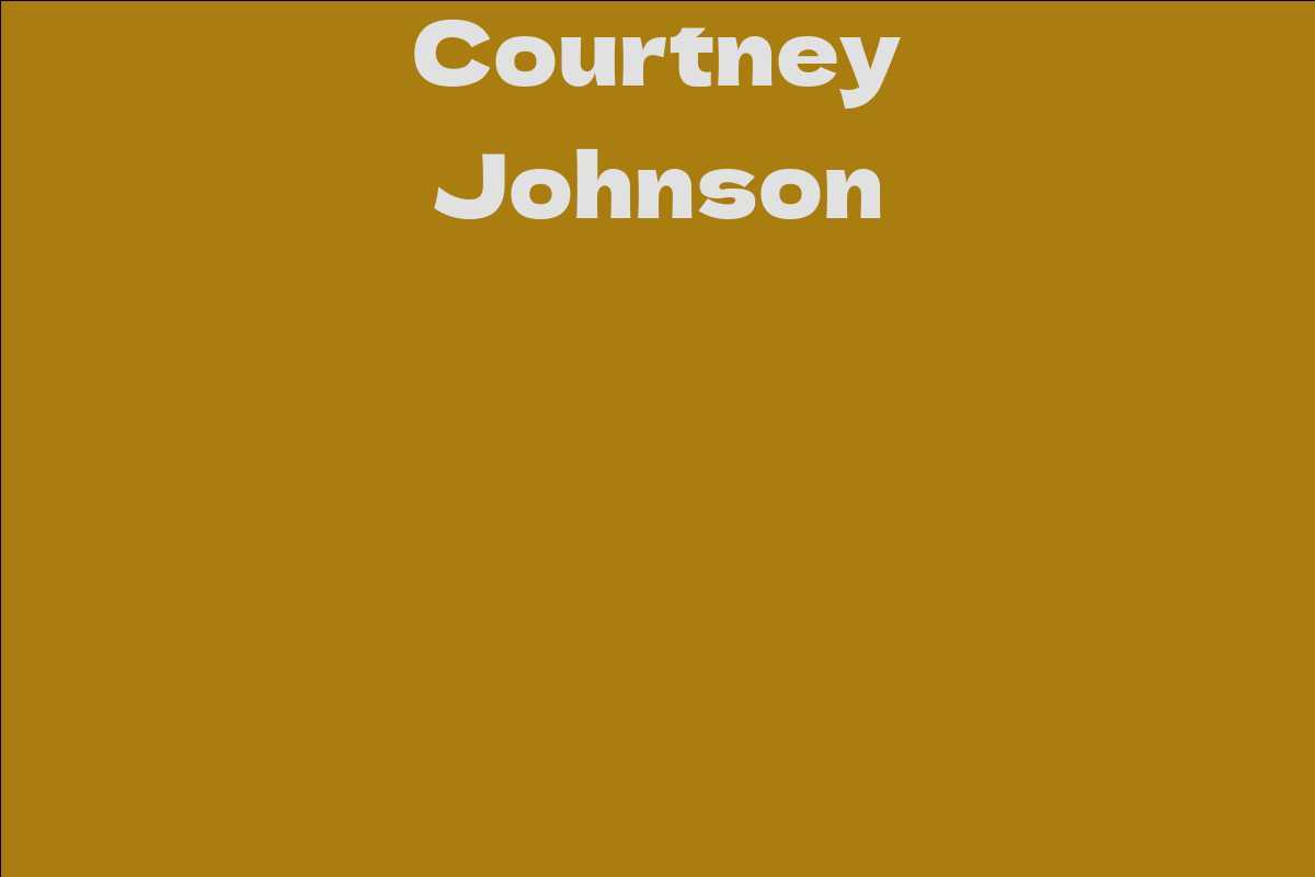 Courtney Johnson