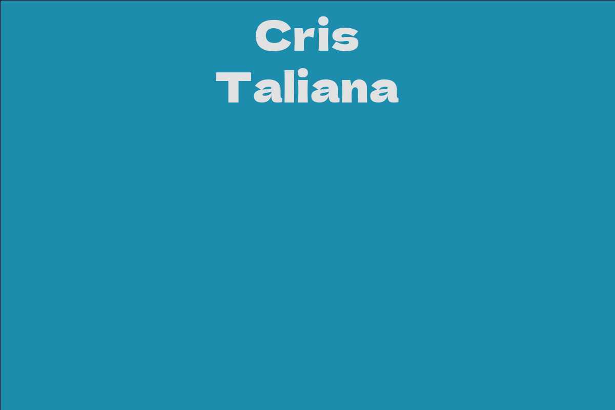 Cris Taliana