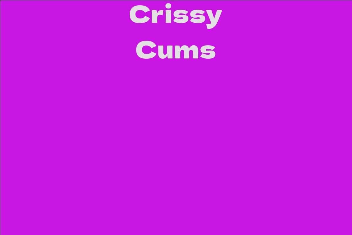 Crissy Cums