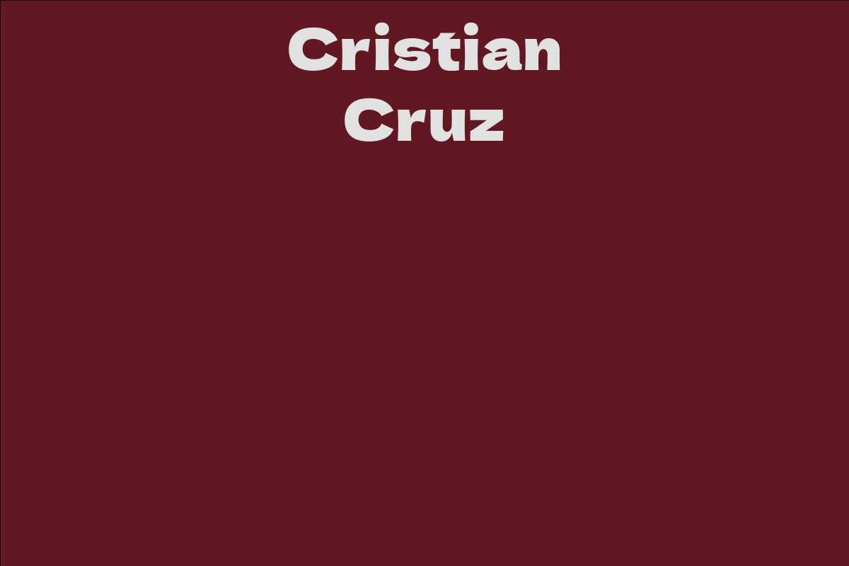 Cristian Cruz