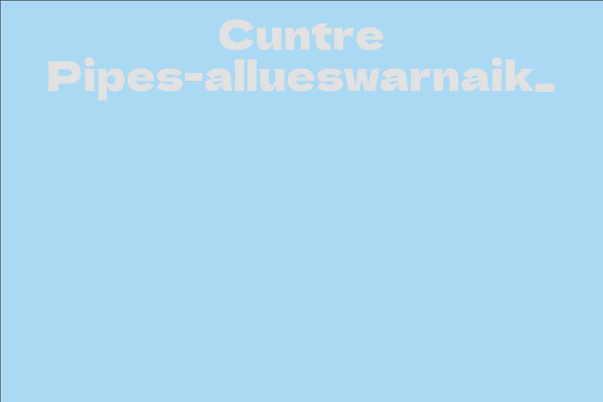 Cuntre Pipes-allueswarnaik_