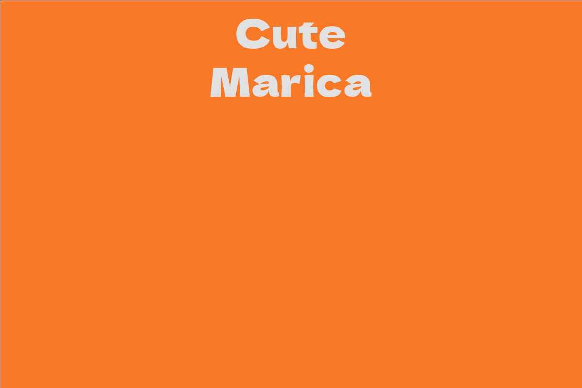 Cute Marica