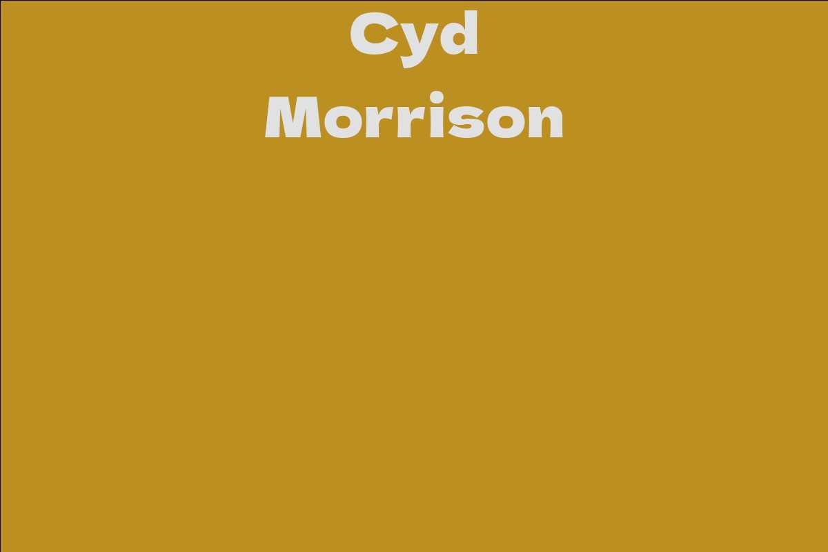 Cyd Morrison
