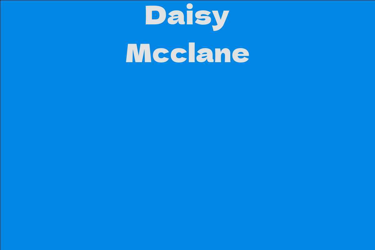 Daisy Mcclane