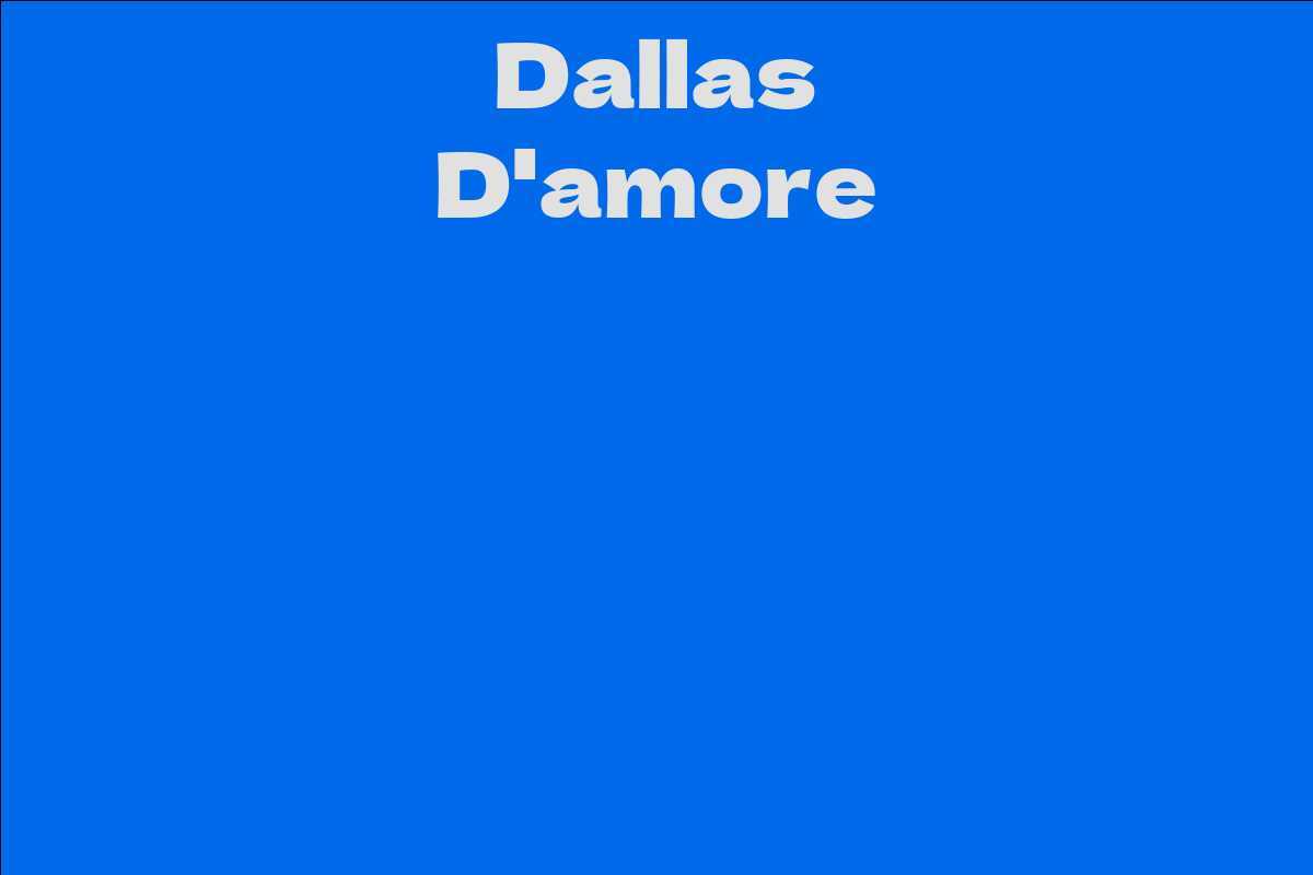 Dallas D'amore
