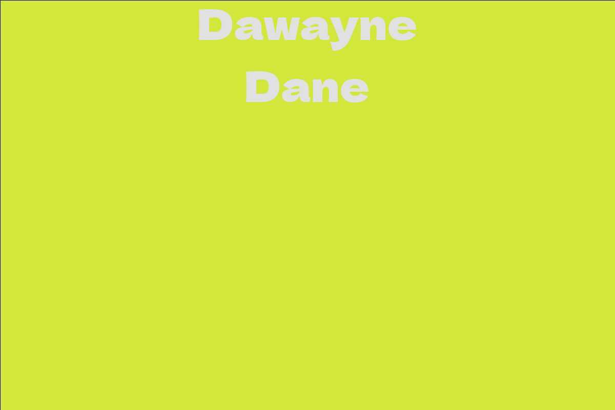Dawayne Dane