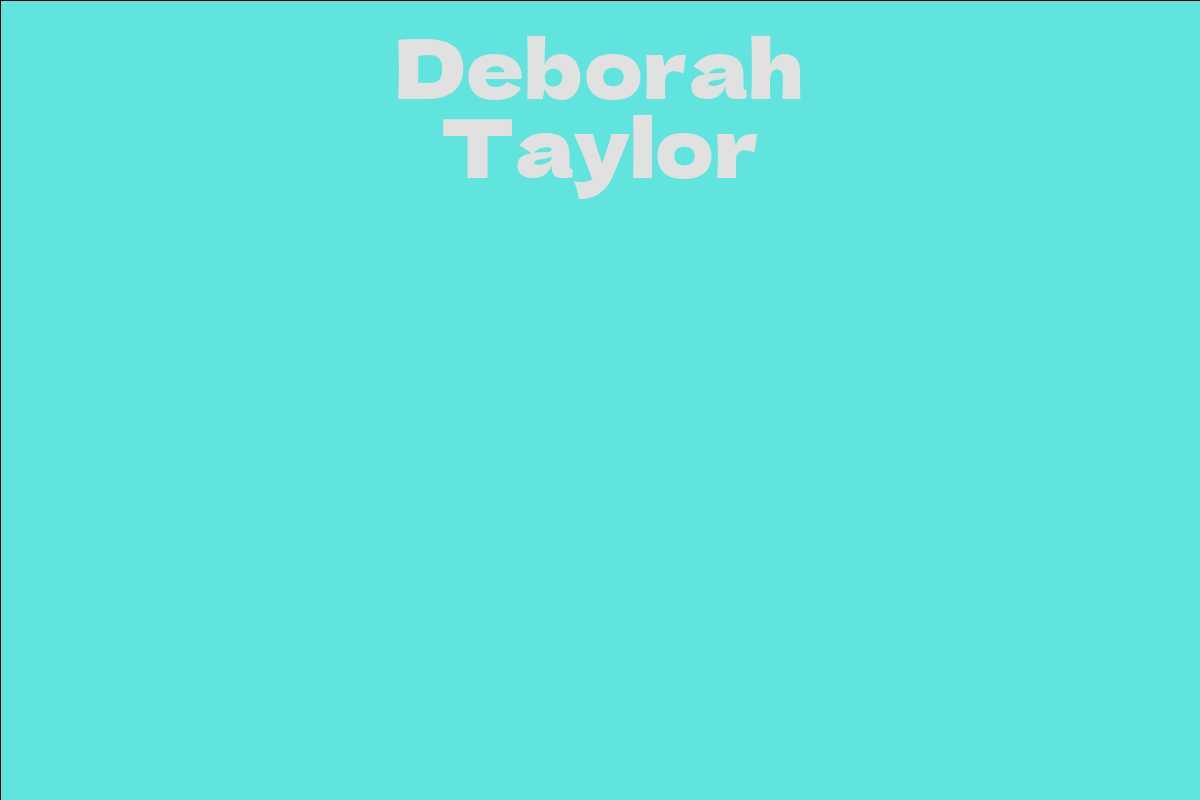 Deborah Taylor