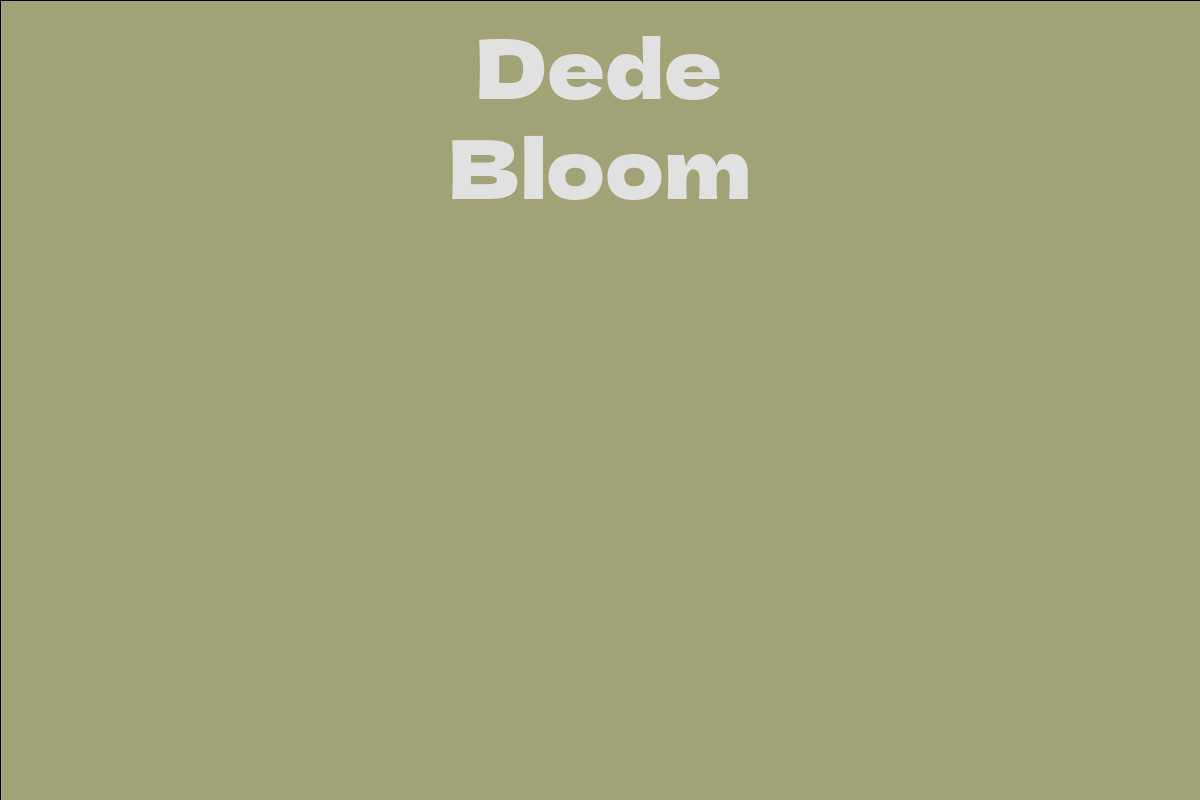 Dede Bloom