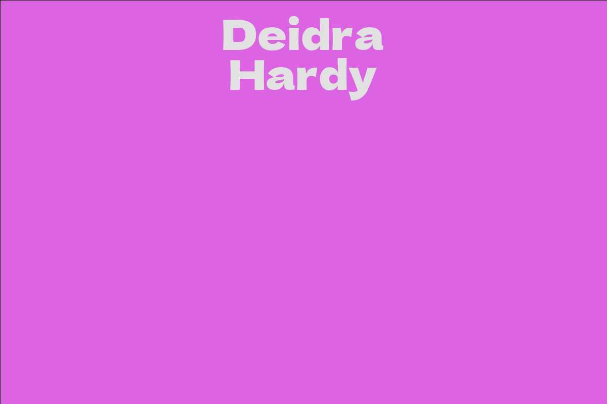 Deidra Hardy