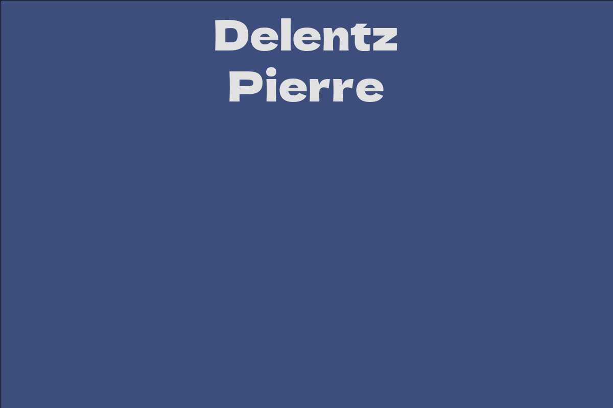 Delentz Pierre
