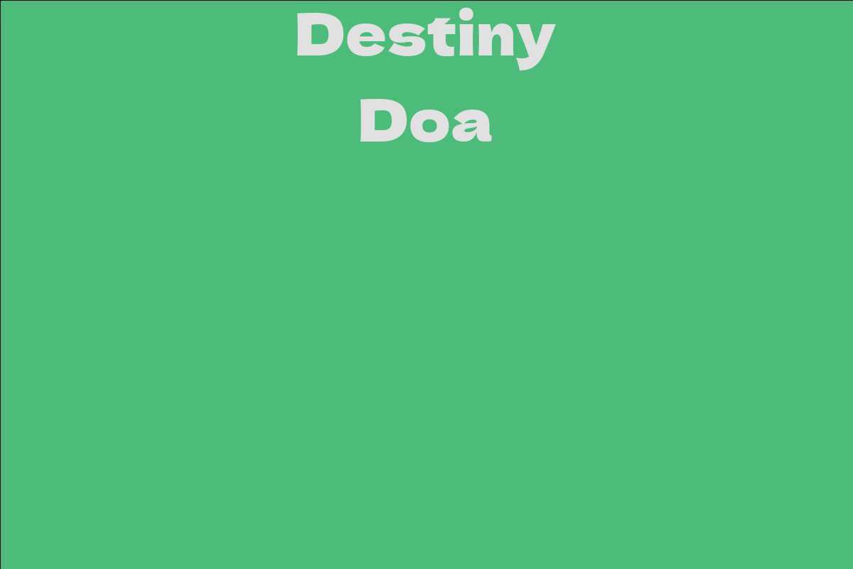 Destiny Doa