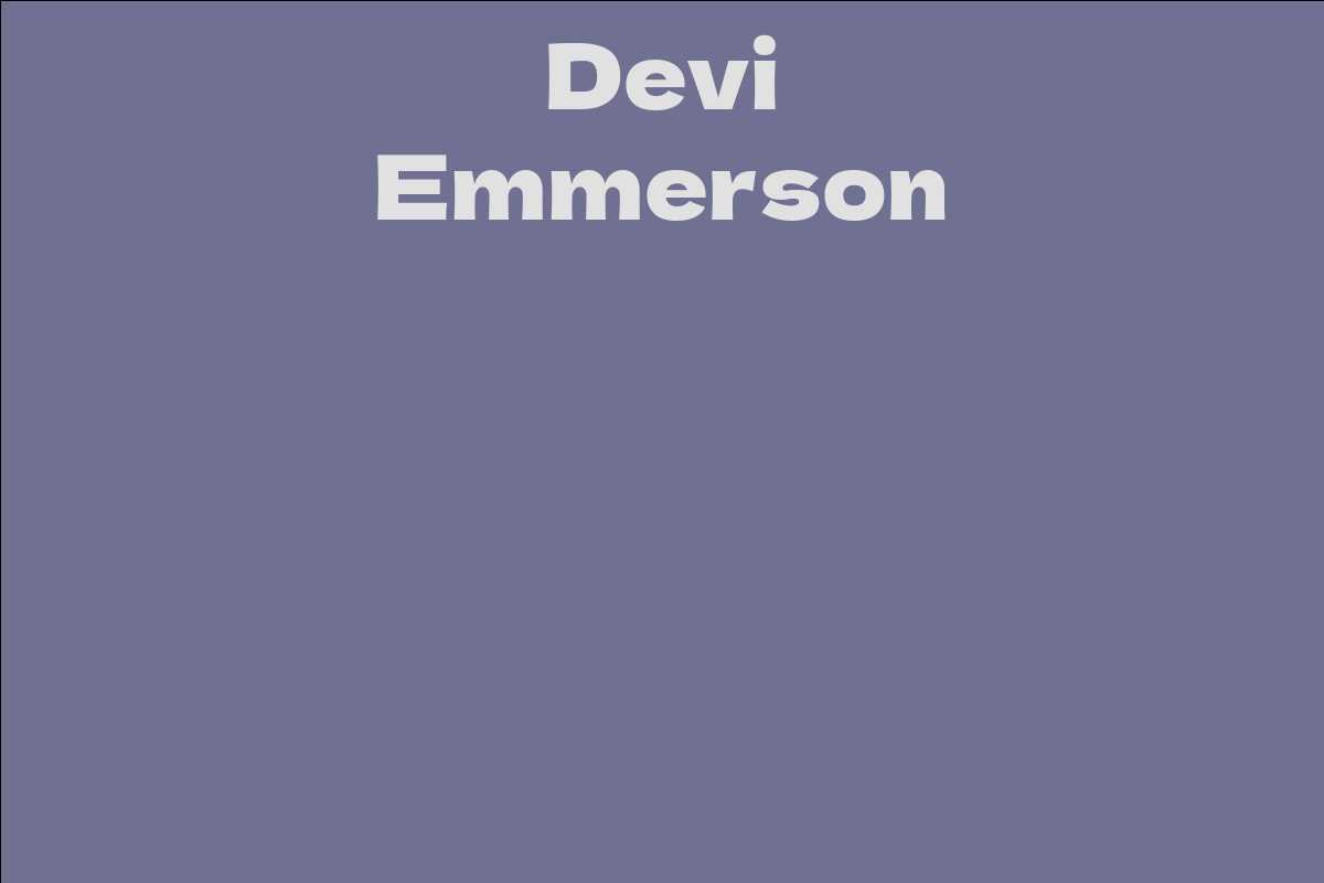 Devi Emmerson