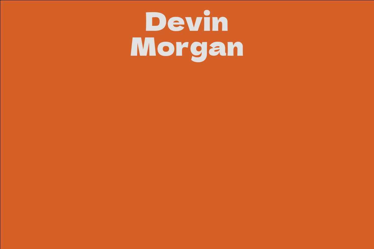 Devin Morgan