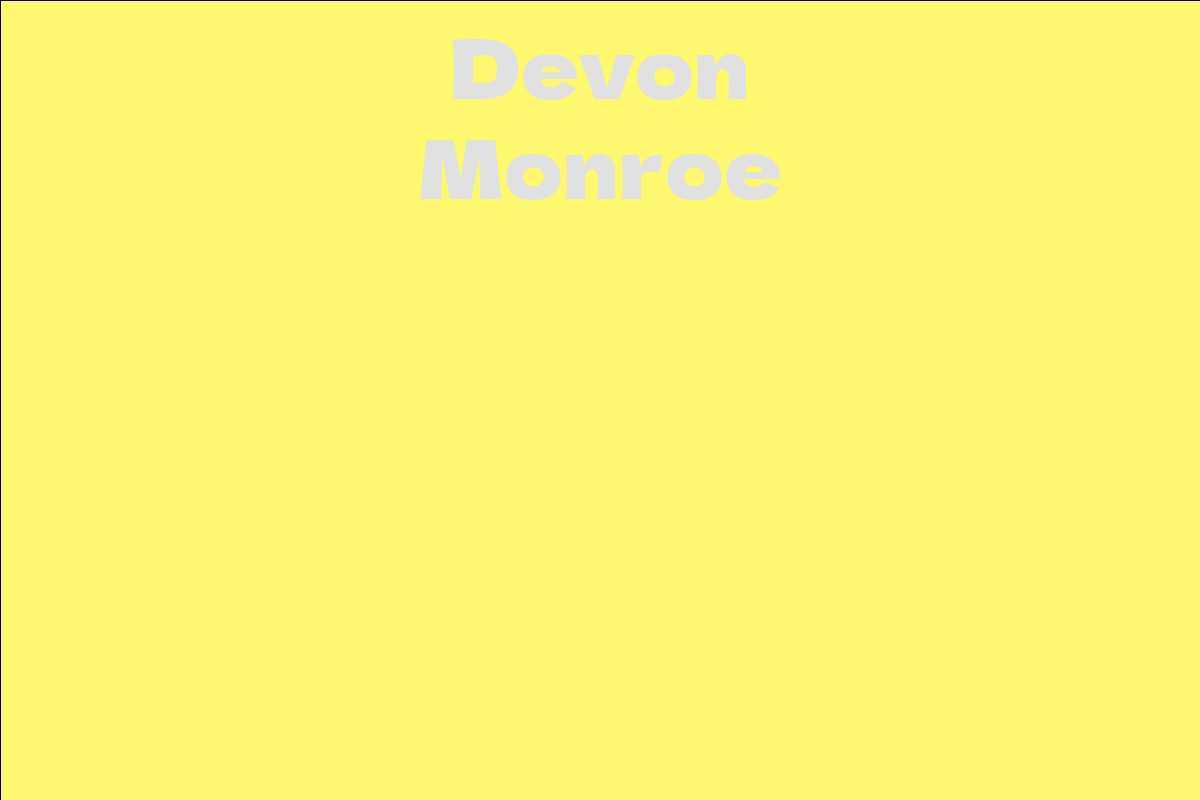 Devon Monroe