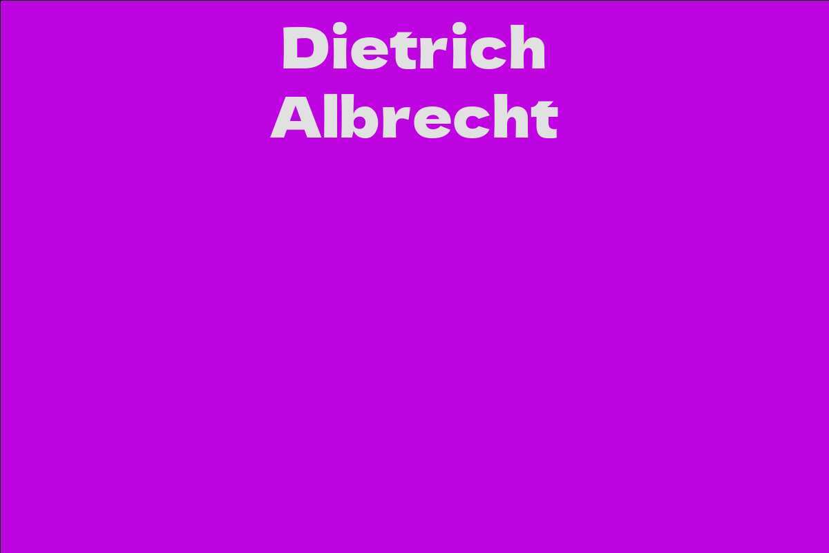 Dietrich Albrecht