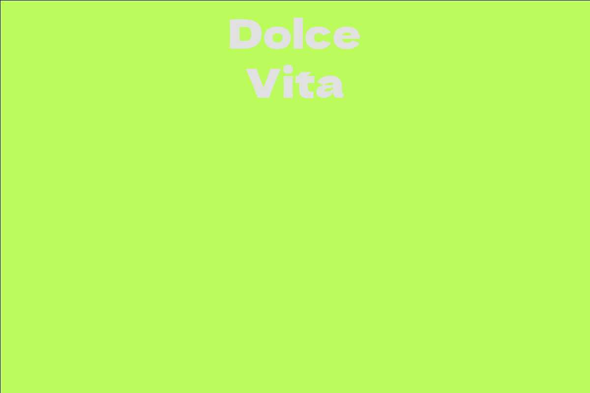 Dolce Vita